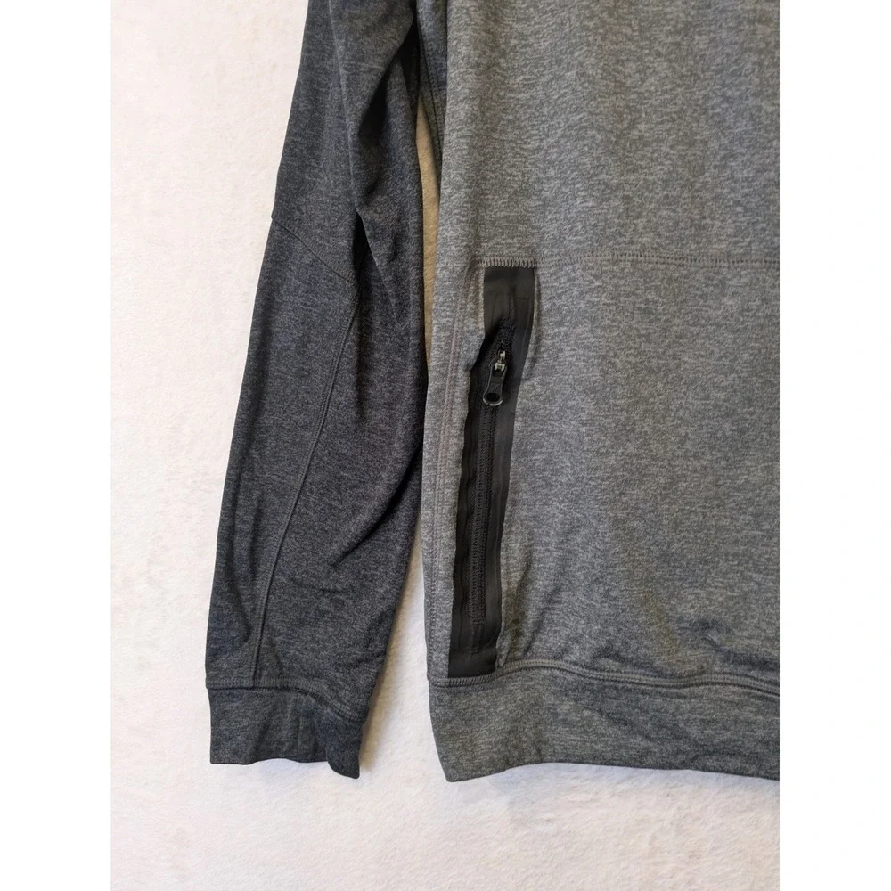 American Eagle Outfitters Men's‎ Size S Flex Hoodie Gray Heathered Raglan